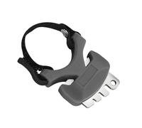 Ldabrye Cortador de línea de perforación de loza densa, cinturón de conjuración modificable, aro de dedo, plano fino inoxidable para una fijación rápida del gancho y atraer cortador de línea de pesca