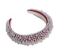 Ldabrye Diadema acolchada brillante para decoraciones de fiesta K-POP para festivales de música, accesorios de cabina de fotos para niñas, accesorios para fotografía, accesorios para el cabello para