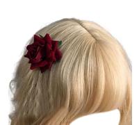 Ldabrye Diadema de calavera oscura, accesorios para fiestas, cosplay, estilo punk, rosa, flores, suministros de Halloween, accesorios para el cabello para mujeres y niñas