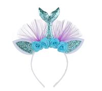 Ldabrye Diadema de diadema de princesa, diadema de hada de princesa, accesorios para el pelo, accesorios para el cabello para mujeres y niñas