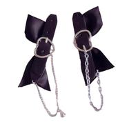 Ldabrye Diadema para niñas, diseño de corazón gótico, para cosplay, con hebilla, accesorio para el cabello punk, accesorios para el cabello para mujeres y niñas