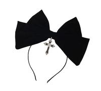 Ldabrye Diadema punk de gran tamaño, vintage, oscura, accesorio gótico de rock para cosplay, accesorios para el cabello para mujeres y niñas