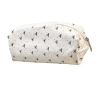 Ldabrye Estuche para lápices de gran capacidad, bolsa de maquillaje, estuche para bolígrafos estéticos, suministros de regreso a clases, arcos de maquillaje, gran capacidad, Arco.