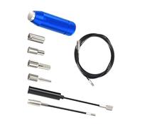 Ldabrye Extractor de cables interno ergonómico para bicicletas con cuerdas magnéticas, almacenamiento organizado y compatibilidad con múltiples bicicletas, enrutamiento interno de bicicleta de