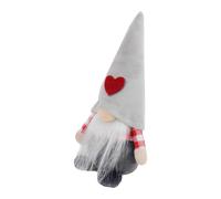 Ldabrye Figura de juguete de tela suave sin rostro, juguete de peluche para expresar amor, día de San Valentín, 1 unidad