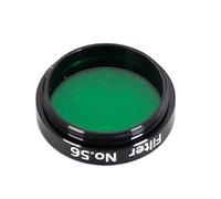 Ldabrye Filtro de vidrio óptico profesional, 6 variedades de colores para entusiastas de la astronomía, transmisión de luz, durabilidad, filtro multifuncional