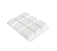 Ldabrye Fortunes Symbol Moldes de silicona para hornear 4/9 cavidades, múltiples usos, para hacer pasteles, chocolate, decoración cultural, cocina, esencial, símbolo de prosperidad, accesorio para
