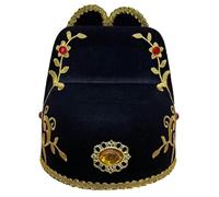 [Ldabrye] Gorra oficial genuina de la cultura china diseñada para adultos/niños exigentes, aprecia la herencia y la tradición del cosplay