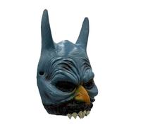 Ldabrye Halloween demonios diablo terror monstruos fiesta cosplay para bailes de máscaras, casas embrujadas, decoraciones de máscaras para hombres y mujeres