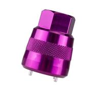 Ldabrye Herramienta de instalación de cubiertas de manivela de bicicleta, extractor de cubiertas de manivela para reparación de bicicletas, herramienta de ciclismo ligera