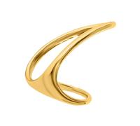 [Ldabrye] Joyas geométricas hechas a mano para creadores de tendencias joyas geométricas hechas a mano grandes anillos abiertos exagerados accesorios femeninos