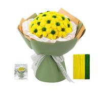 Ldabrye Juego de limpiadores de tuberías de ramo para flores más limpias, kits de manualidades para hacer flores, juego de flores