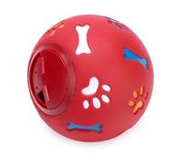 Ldabrye Juguete de Comida para Perros con Fugas, Pelota de golosina rellenable congelada, Entrenamiento para vinilos pequeños a Grandes, masticable para Limpieza de Dientes interactiva