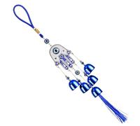 Ldabrye Las campanillas de viento artísticas cuentan con borlas de metal que añaden elegancia dinámica a interiores y exteriores para decoración elegante de campanillas de viento