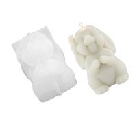 Ldabrye Molde de chocolate de Pascua, flexible de grado alimenticio, para jabón, accesorios de manualidades, resistente a altas temperaturas