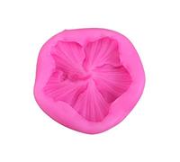 Ldabrye Molde de silicona 3D para hornear, diseño floral, de grado alimenticio, fácil de desmoldar, para pasteles, fondant, chocolate, yeso, adorno de resina