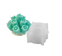 Ldabrye Molde de silicona flexible para ramo de tulipanes, flores, velas aromáticas, aromaterapias, hecho a mano