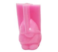 Ldabrye Molde de silicona para resina, pequeño mago, anciano, molde de silicona de resina epoxi, manualidades, adornos de joyería