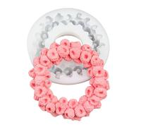 Ldabrye Molde de silicona para tartas con forma de frambuesa de grado profesional para postres, proyectos en casa, anillos de frutas, moldes para hornear