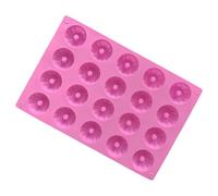 Ldabrye Moldes de silicona en miniatura de silicona para magdalenas y pasteles con capacidad para 20 unidades