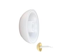 Ldabrye Moldes de silicona para candelabros con forma de cuenco para soporte de pilar de resina epoxi, soporte de decoración del hogar