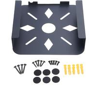 Ldabrye Ordenador pequeño ventilado, ayuda paréntesis fuerte acero suave sustancia triplicado enfoque de instalación montaje en pantalla trasera optimización del espacio montaje multiposición pared