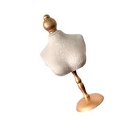 Ldabrye Organizadores de collares aterciopelados con base resistente, soporte compacto de exhibición de joyas para mostrador de tienda y evento, soporte de exhibición de joyas aterciopelado