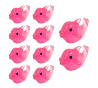 Ldabrye Paquete de 10 tanques de exhibición únicos para peceras, acuarios, decoración de paisaje pequeño para entornos artificiales, adornos coloridos para acuarios