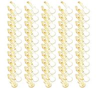 [Ldabrye] Paquete de 100 piezas de colgantes de guitarra con textura de aleación componentes de joyería adecuados para joyería de hallazgo y creación artística