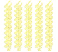 [Ldabrye] Paquete de 100 piezas de colgantes de guitarra con textura de aleación componentes de joyería adecuados para joyería de hallazgo y creación artística