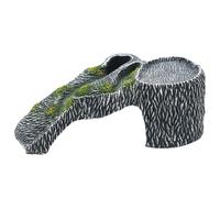 Ldabrye Plataforma para decoración de paisaje, cueva de roca, refugio para acuarios, adorno de escondite