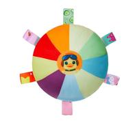 Ldabrye Preciosos platillos voladores de felpa con forma de pollo, platillos ligeros para perros, juguete para jugar interactivamente, resistente a las mordeduras