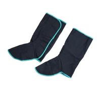 Ldabrye Protectores de zapatos profesionales para soldadores, resistentes a la abrasión, resistentes al calor, para botas industriales, Black, Talla única