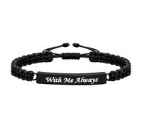 Ldabrye Pulseras de recuerdo de pérdida de mascotas, acero inoxidable, almacenamiento de cenizas, joyería de cremación, recuerdos de perros, gatos, accesorio conmemorativo de acero inoxidable para