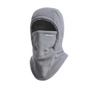 Ldabrye Sombrero de trampero grueso de Ushanka, bufanda cálida para invierno, accesorio de disfraz al aire libre, calentador de cuello Ushanka, bufanda de ciclismo resistente al viento, gris, Talla