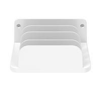 Ldabrye Soporte de pared para tabletas y teléfonos inteligentes, compatible con almohadillas de hasta 20 mm de ancho, organizadores de dispositivos de teléfono, tabletas, soporte de pared