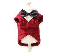 Ldabrye Tela transpirable de varios tamaños para mascotas, cómoda para celebrar con perros y gatos, elegante traje de boda para perros