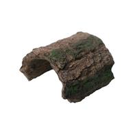 Ldabrye Tocón de árbol de imitación de madera flotante para acuarios, escondites decorativos seguros para peces y reptiles, peceras, paisaje, cueva de árbol