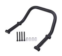 Ldafava Barra de agarre de asiento de pasajero de motocicleta Ajuste estable Seguridad mejorada Fácil instalación de riel de manija del asiento trasero para GROM 125 MSX 125 2021 a 2024