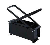 Ldafava Briquetadora de periódico reciclable DIY, Prensa de Ladrillos de Hierro de Alta Resistencia para Estufas de leña domésticas, de bajo Consumo, ecológica, 25,6 x 12,6 x 8,2 cm