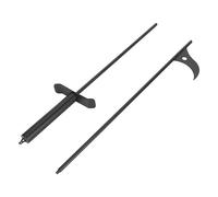 Ldafava Chimenea Poker Fire Pit Poker Camping Fire Poker Apret de Acero sólido Extra Long 40 Pulgadas Herramienta de Chimenea de Servicio Pesado para Chimenea para Acampar en el Interior