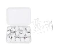Ldafava Clips de Cubierta de edredón Clips de Bola de Cama alfileres Forma de Hongo de Tela Suave Firme fijación de Touch cómodo diseño Seguro Seguro para edredones Cojines Blancos 16