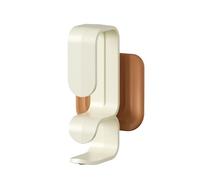 Ldafava Ganchos adhesivos para lavabo Gancho de lavabo para colgar montado en la pared de plástico para baño Cocina Gancho para lavabo autoadhesivo Ahorro de espacio Diseño multifuncional