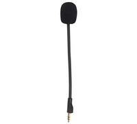 Ldafava Micrófono para Juegos de Repuesto, micrófono de Repuesto de 3,5 mm, Conector Chapado en Oro Giratorio, micrófono de Juego Desmontable Flexible para el Centro de Servicio Home Bar