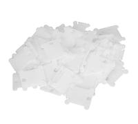 LDAUYZLING 100 Piezas Bobina de Punto de Cruz Bobina de Hilo de Plástico Tabla de Bobinado para Coser Bordado