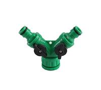 LDAUYZLING 2 Way Y Shape Hose Splitter Pipe Adapter Irrigation Connector Garden Hose Quick Connector Plastic Grip Faucet