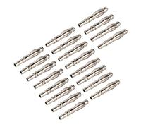 LDAUYZLING 20PCS 21.120 Conector Banana de 4 mm Conector Macho de Conector Banana Chapado en Cobre para Instrumentos electrónicos