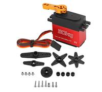 LDAUYZLING 4Pcs 30KG Servo 270 Degree Waterproof High Torsion Digital Servo with 25T Metal Servo Arm for 1/8 1/10 RC Car Robot Boat