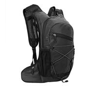 LDAUYZLING 8L Mochila de hidratación con ciclo reflectante de alta visibilidad Deportes al aire libre Correr Mochila de senderismo Bolsa de hombro de viaje (Negro)
