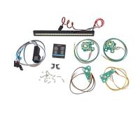 LDAUYZLING Accesorios de actualización de grupo de luces LED delanteras y traseras de coche RC adecuados para el modelo de coche RC